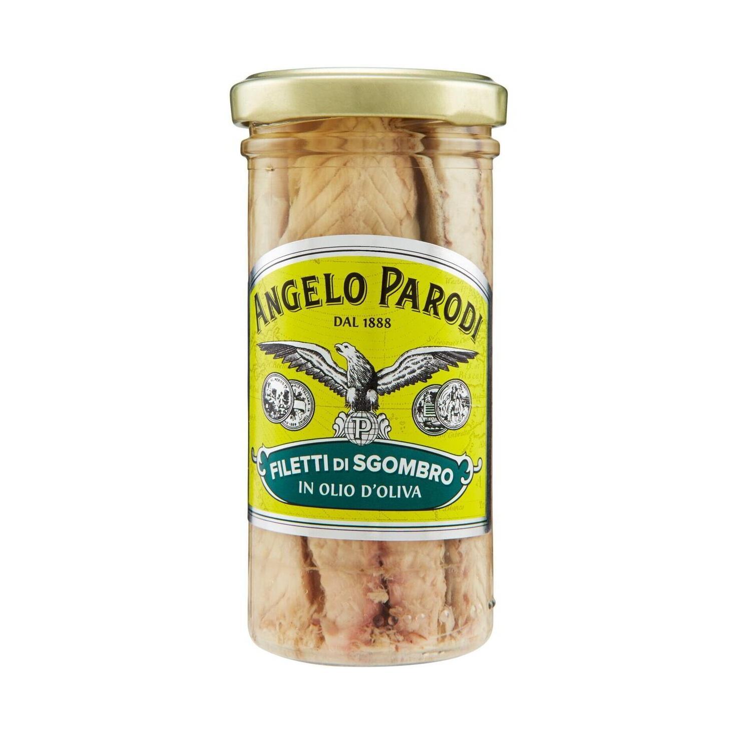 angelo parodi filetti di sgombro in olio di oliva angelo parodi da 150 gr. - foto 1
