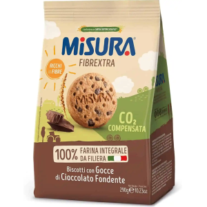 Frollini integrali con gocce di cioccolato  290 gr
