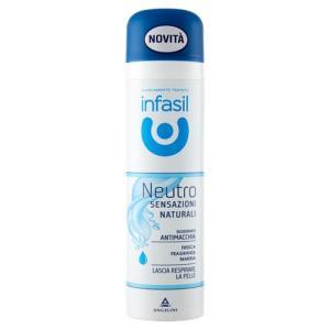 Deodorante spray neutro sensazioni naturali fragranza marina  150 ml