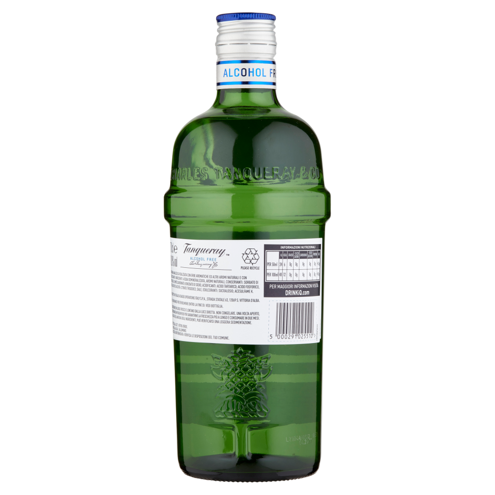 tanqueray gin tanqueray zero alcool free 70 cl - foto 2