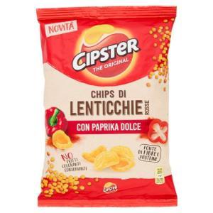Chips di lenticchie rosse alla paprika dolce cipster