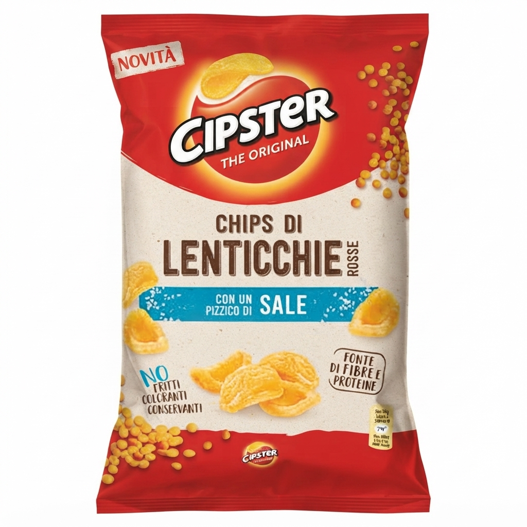 saiwa, cipster, lenticchie, snack, aperitivo, spesaonline, 80 GR, SAIWA 80 GR, bonta, gusto stuzzicante, qualita, dispensa, piacere, croccantezza, prodotti saiwa, 80gr, benessere, 80 GR saiwa snack di lenticchie e sale cipster saiwa 80 gr - foto 1
