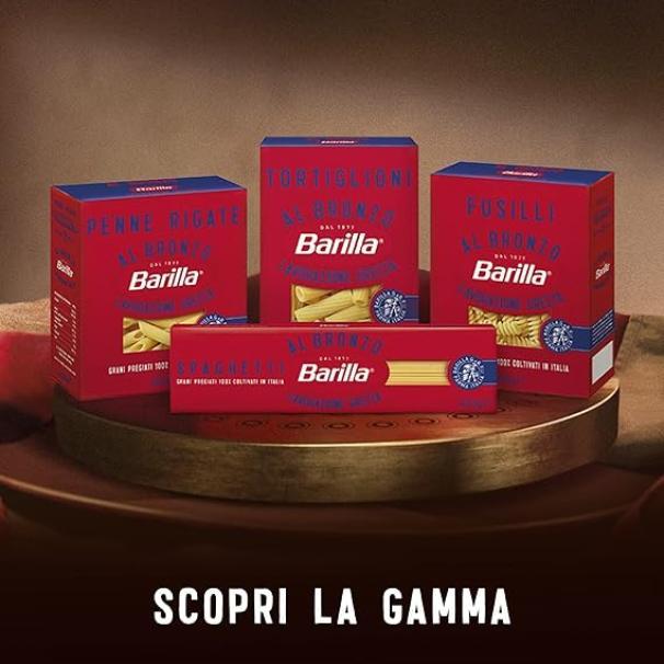 barilla mezzi rigatoni pasta di semola di grano duro barilla 240 gr - foto 5