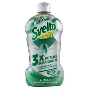 Detersivo piatti a mano gel attivo concentrato limone  500 ml