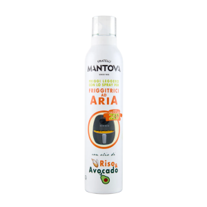 Olio di riso & avocado spray per friggitrici ad aria  friggi leggero 200 ml.