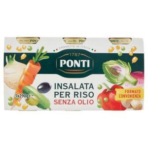 Insalata per riso senza olio ponti 3x290 gr.