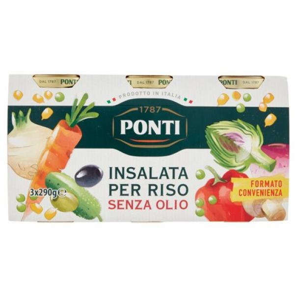 polti insalata per riso senza olio ponti 3x290 gr. - foto 1
