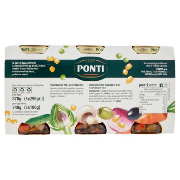polti insalata per riso senza olio ponti 3x290 gr. - foto 3