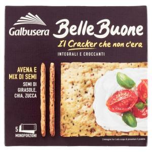 Belle buone cracker avena e mix di semi