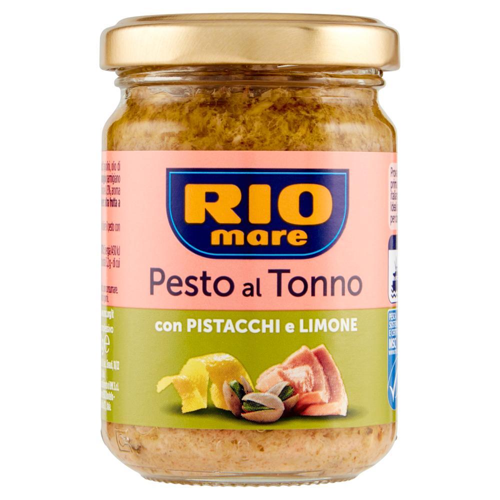rio mare pesto tonno, pistacchio e limone rio mare 130 gr - foto 1