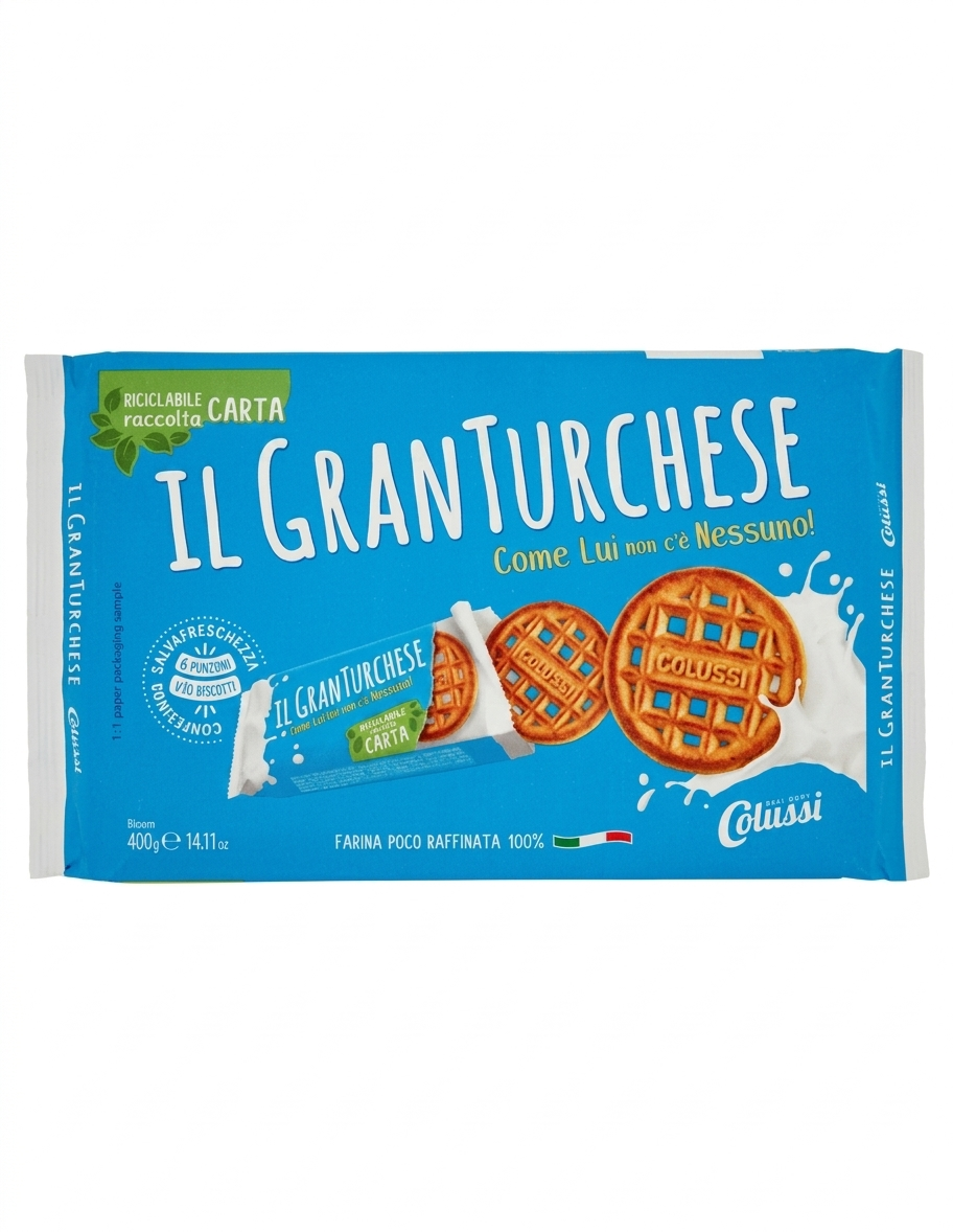 colussi, granturchese, biscotti, colazione, tradizione, spesaonline, 400 GR, COLUSSI 400 GR, bonta, gusto classico, qualita, dispensa, piacere, merenda, prodotti colussi, 400gr, fragranza, snack, dolce, frollini colussi biscotti frollini classici granturchese colussi 400 gr. - foto 1
