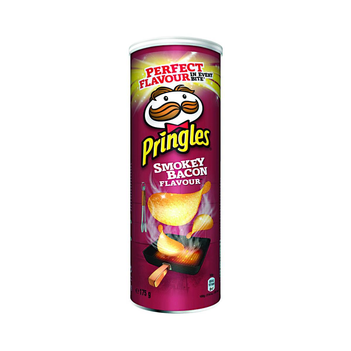 pringles patatine snack smokey bacon pringles 175 gr - foto 1
