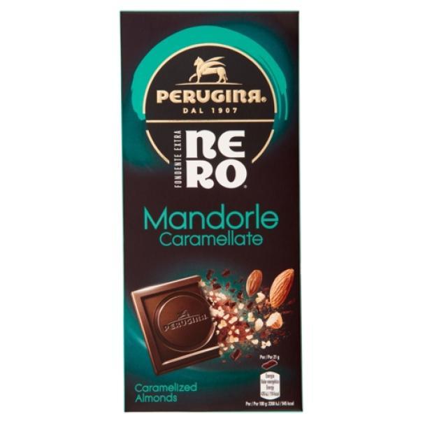 Tavoletta Nero Fondente con Mandorle Caramellate Perugina