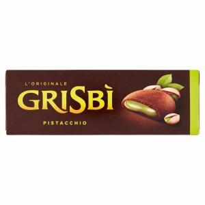 Biscotti frolli ripieni di crema al pistacchio grisbì matilde vicenzi 135 gr