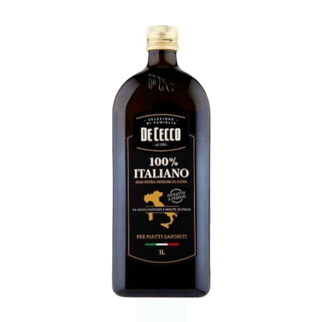 de cecco olio extra vergine di oliva 100% italiano de cecco 1 lt - foto 1