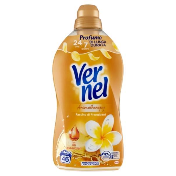 Ammorbidente Concentrato per Bucato Aromatherapy Fascino di Frangipani 46 Lavaggi Vernel 1,15 L Ammorbidente Concentrato per Bucato Aromatherapy Fascino di Frangipani 46 Lavaggi Vernel 1,15 L