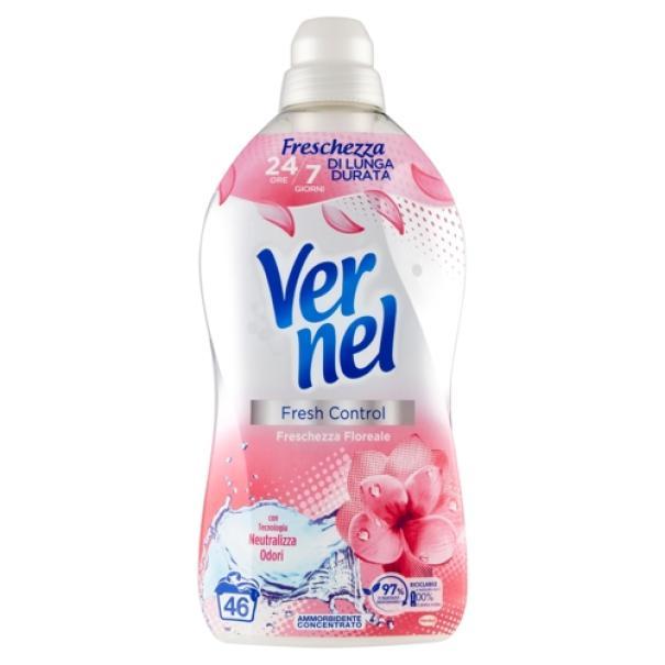 Ammorbidente Concentrato per Bucato Fresh Control Fresh Pink 46 Lavaggi Vernel 1,15 L Ammorbidente Concentrato per Bucato Fresh Control Fresh Pink 46 Lavaggi Vernel 1,15 L