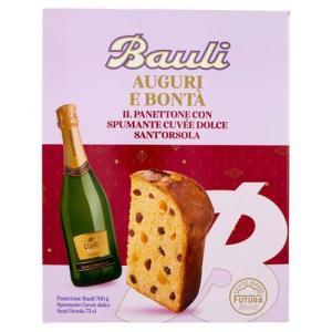 Panettone e spumante auguri e bonta  700 gr