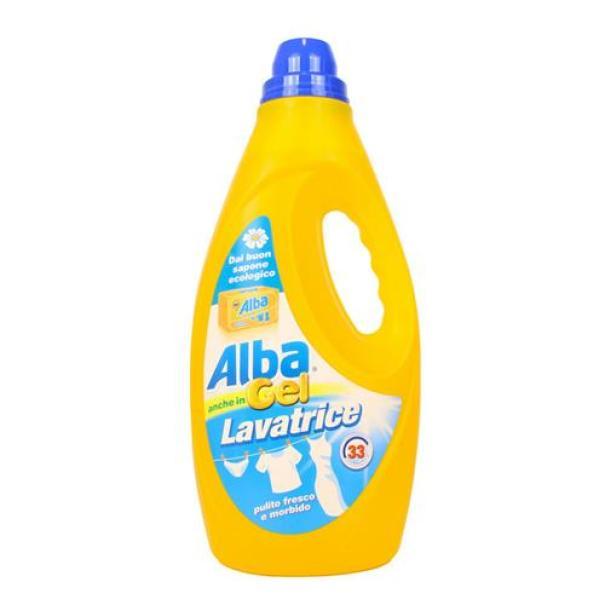 alba detersivo lavatrice gel alba sapone ecologico 33 lavaggi 1850ml - foto 1