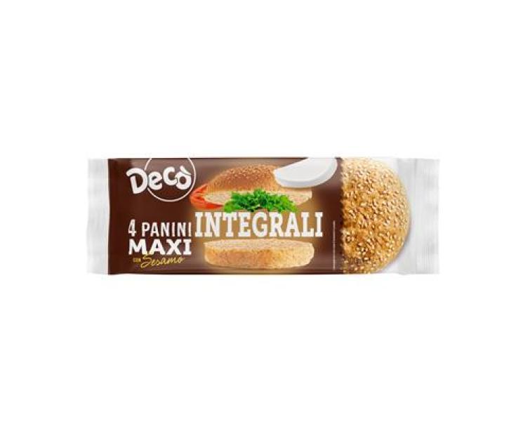decu00f2, paninimaxiburger, paninintegrali, prodottidaforno, hamburger, spesaonline, 300 GR, DECu00d2 300 GR, bonta, gusto rustico, qualita, dispensa, piacere, fragranza, prodotti decu00f2, 300gr, benessere, 300 GR deco' panini maxi burger integrali 300 gr decò - foto 1