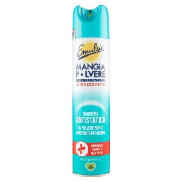 Detergente Spray Mangiapolvere Antistatico Igienizzante Emulsio