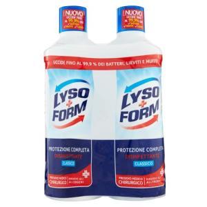 Detersivo pavimenti disinfettante protezione completa classico  2 x 1,25 l