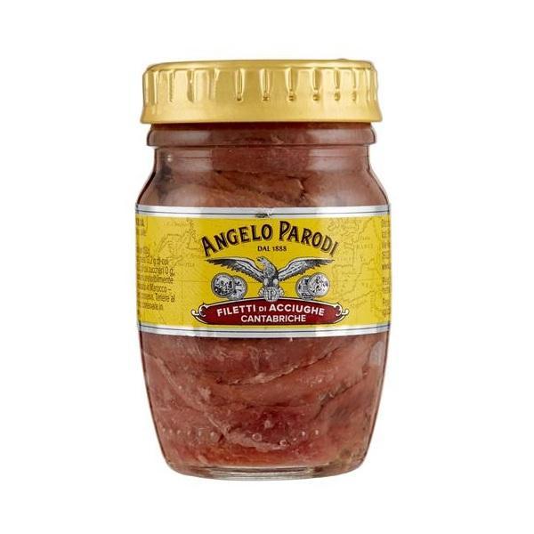 angelo parodi filetti di acciughe in olio di oliva angelo parodi da 90 gr. - foto 1