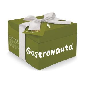 Panettone farcito al pistacchio ricoperto cioccolato extra fondente  950 gr.