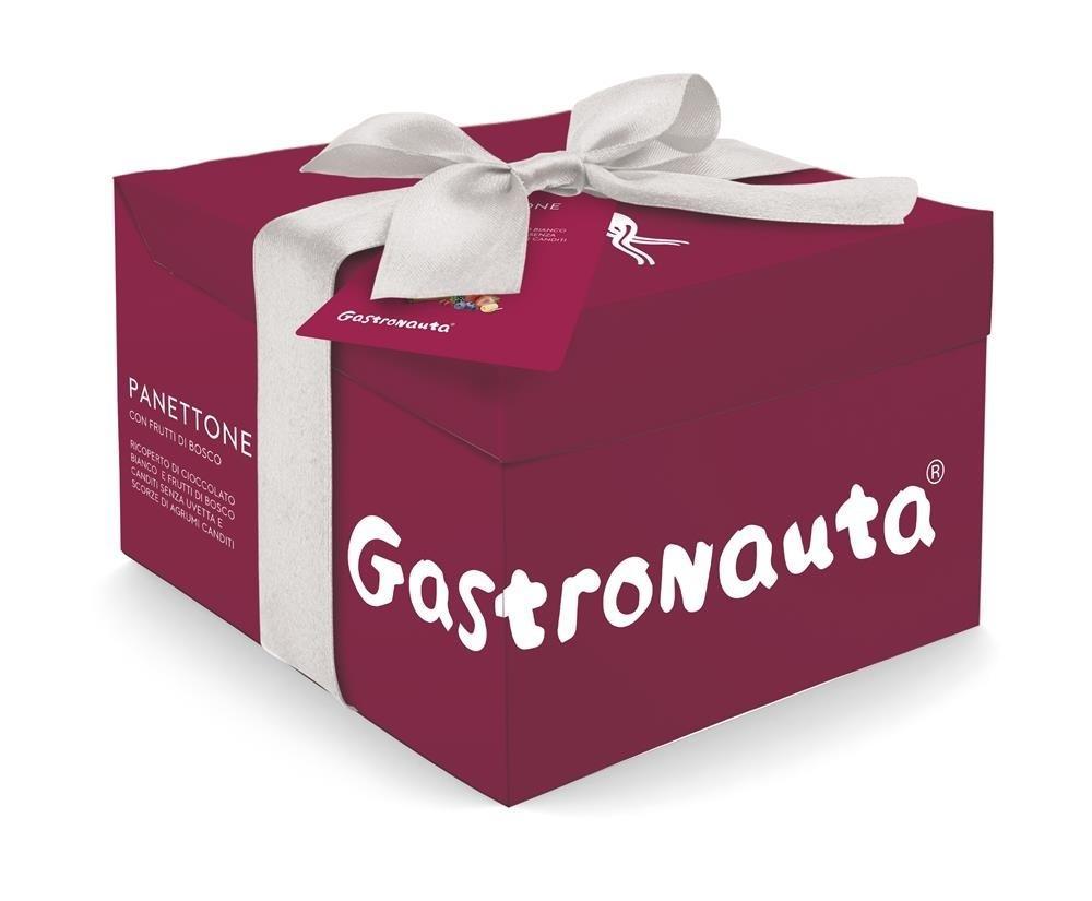gastronauta panettone frutti bosco ricoperto cioccolato bianco gastronauta 750 gr. - foto 1