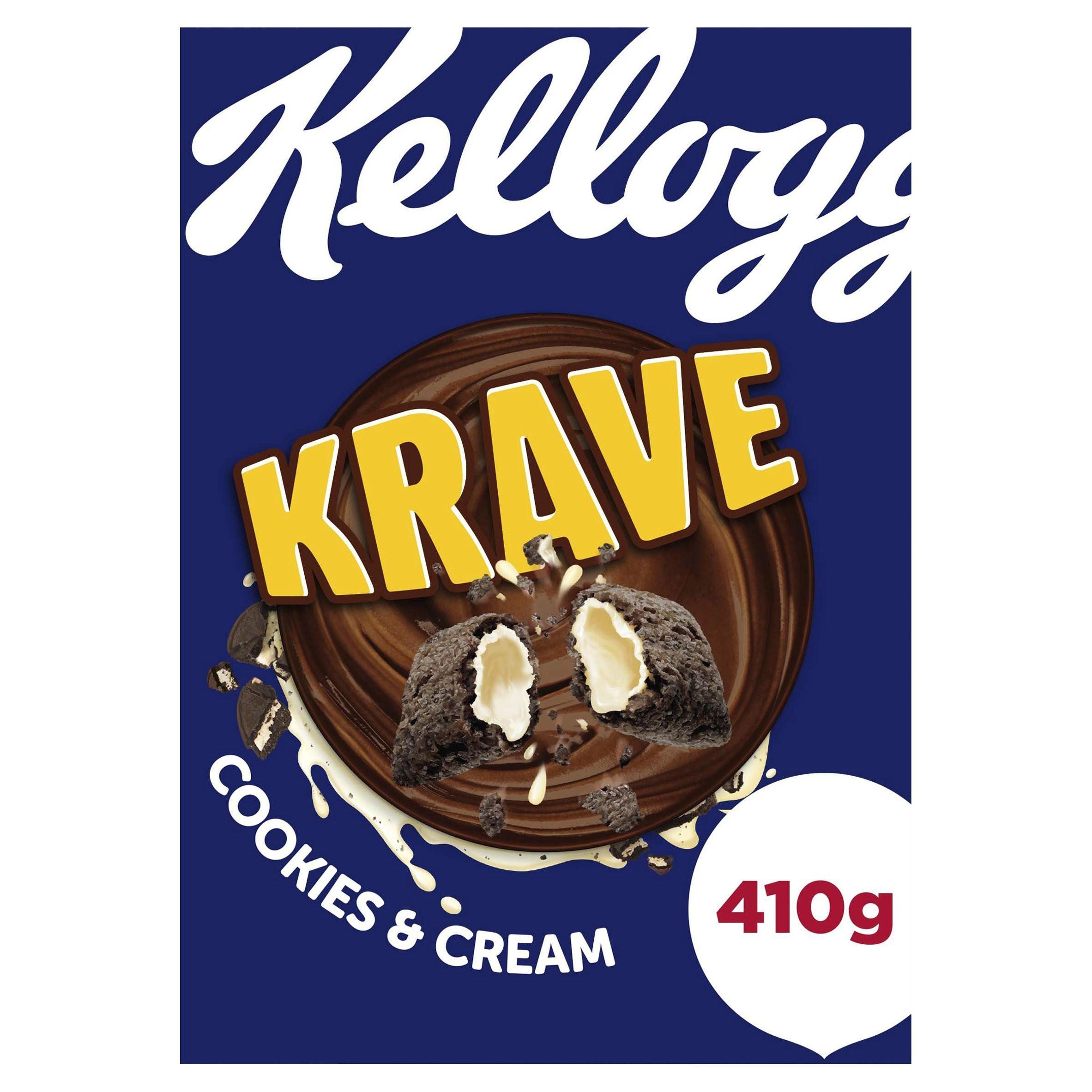 kellogg's cereali cookie and cream krave kellogg s 410grr - foto 1