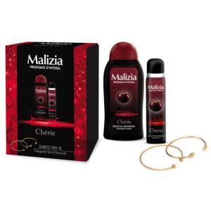 Confezione regalo profumo deodorante seduction cherie 100 ml. + docciaschiuma 300 ml. + bracciali in regalo