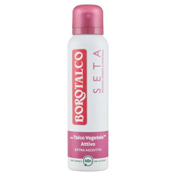 Deodorante Spray Seta Talco e Fiori Rosa Borotalco Deodorante Spray Seta Talco e Fiori Rosa Borotalco