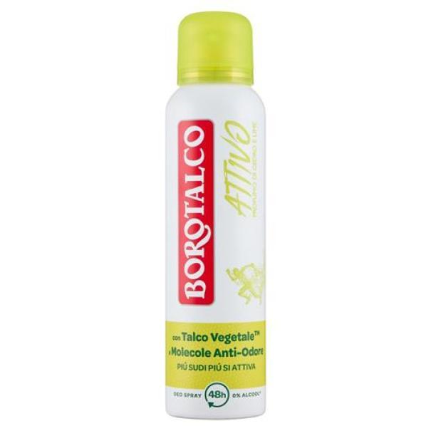 borotalco deodorante spray active cedro e lime borotalco - foto 1