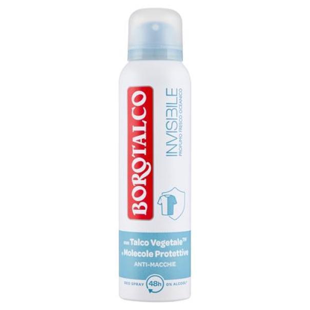 Deodorante Spray Invisible Fresco Oceanico Borotalco