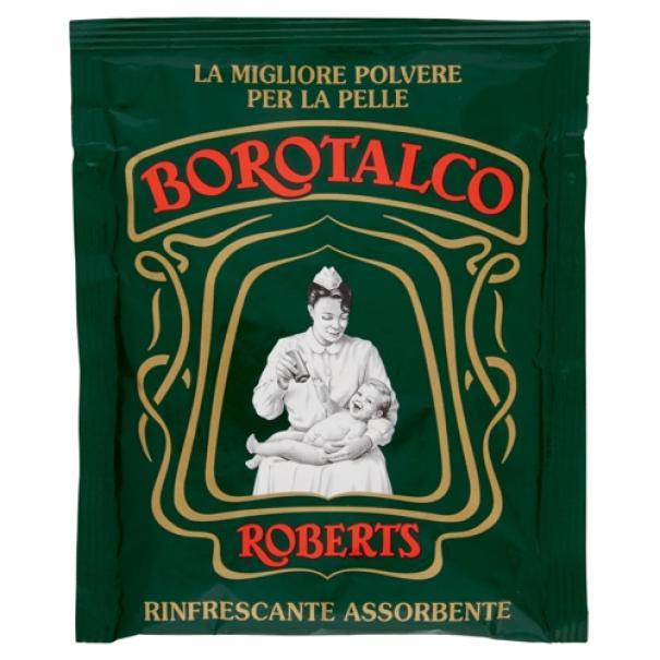 Talco in Polvere Rinfrescante e Assorbente Busta Borotalco 100 g