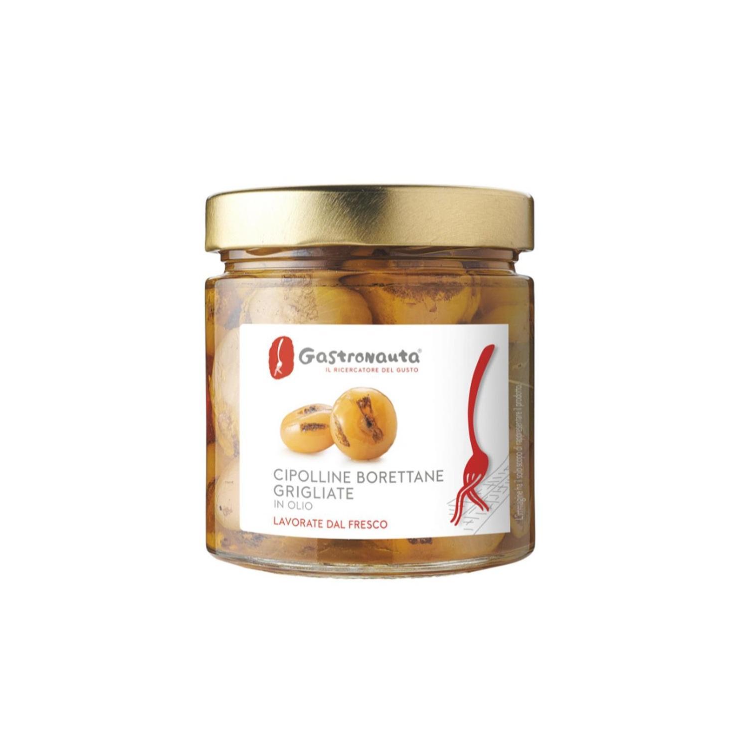 gastronauta cipolline borettane grigliate in olio evo gastronauta 370 gr. - foto 1