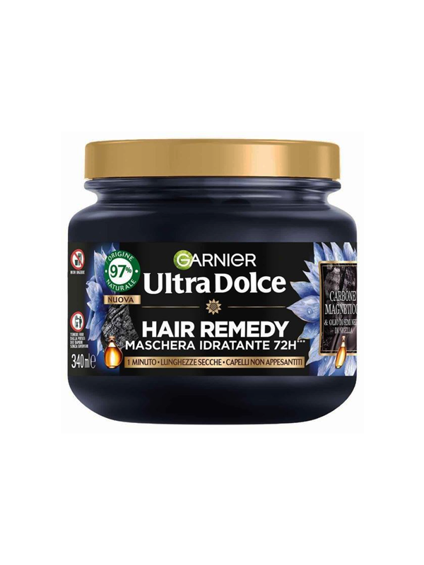 maschera-al-carbone-per-capelli-carbone-magnetico-ultradolce-garnier-340-ml maschera-al-carbone-per-capelli-carbone-magnetico-ultradolce-garnier-340-ml