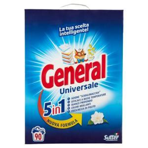 Detersivo in polvere per lavatrice fustone 90 misurini  5,4 kg