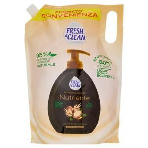 Sapone liquido mani nutriente olio di argan e avena ecoricarica