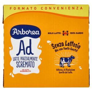 Latte parzialmente scremato senza lattosio  6 x 1 lt