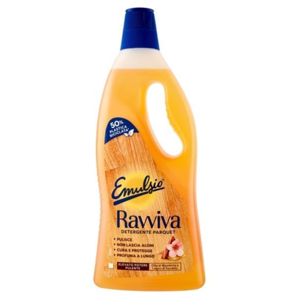 Detergente Ravviva Parquet Olio di Mandorla Emulsio