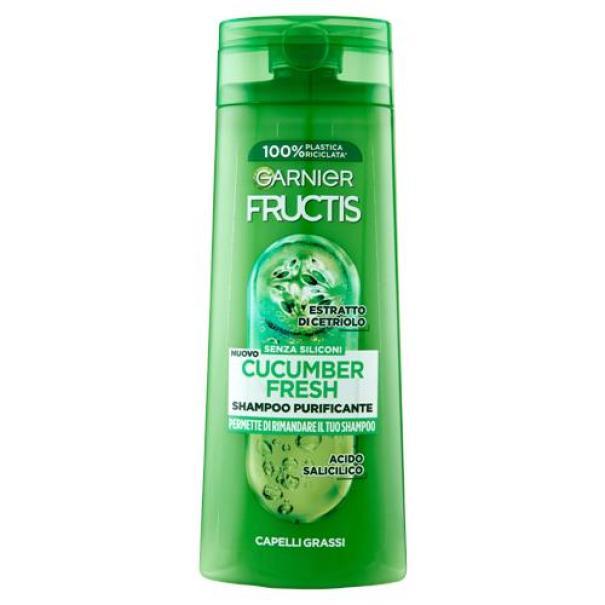 garnier shampoo purificante cucumber fresh capelli grassi fructis garnier - foto 1
