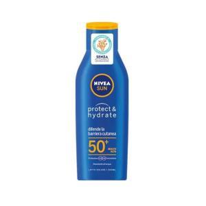 Latte solare idratante protezione molto alta spf 50+  sun protect & hydrate 200 ml.