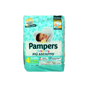 Pannolini maxi baby dry  17 pz