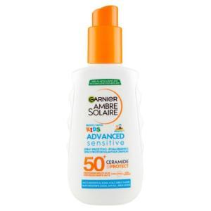 Spray solare protettivo kids advanced sensitive ceramide protect spf50+ ambre solaire  150 ml