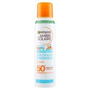 Spray solare protettivo kids advanced sensitive ceramide protect anti-sabbia spf50+ ambre solaire  150 ml
