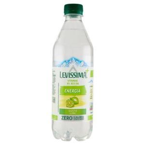 Acqua minerale con vitamine e gusto lime + 50 cl.