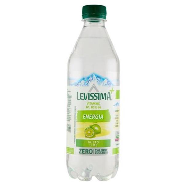 levissima acqua minerale con vitamine e gusto lime levissima+ 50 cl. - foto 1