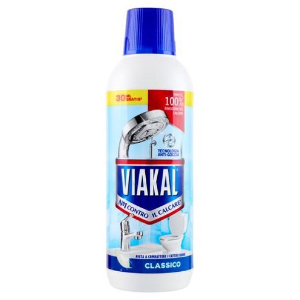 viakal detergente anticalcare liquido classico viakal per bagno e cucina 470ml - foto 1 viakal detergente anticalcare liquido classico viakal per bagno e cucina 470ml - foto 1