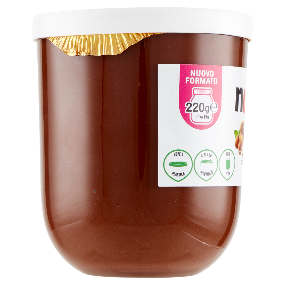 nutella crema spalmabile nutella 220 gr - foto 2